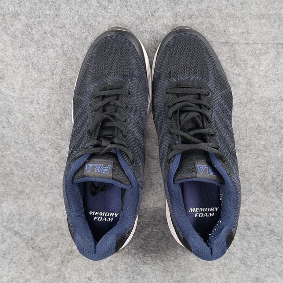 Fila Shoes Mens 10 Athletic Trainers Running Sport Comfort Memory Foam Walking - Picture 7 of 11